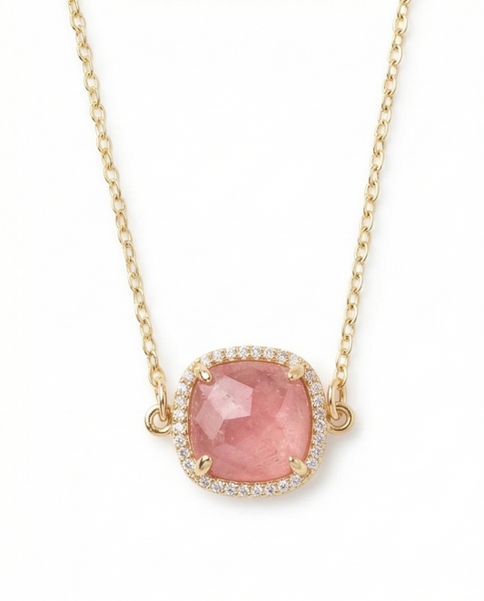 "Bella" Quartz stone Necklace