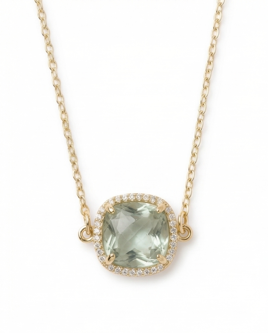 "Bella" Quartz stone Necklace